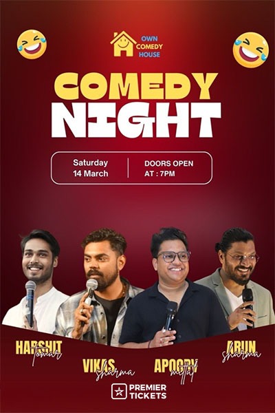 Standup Live Comedy Show FT. Arun and Apoorv - 2026