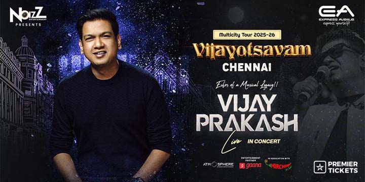 Vijay Prakash Live in Concert - Chennai 2026