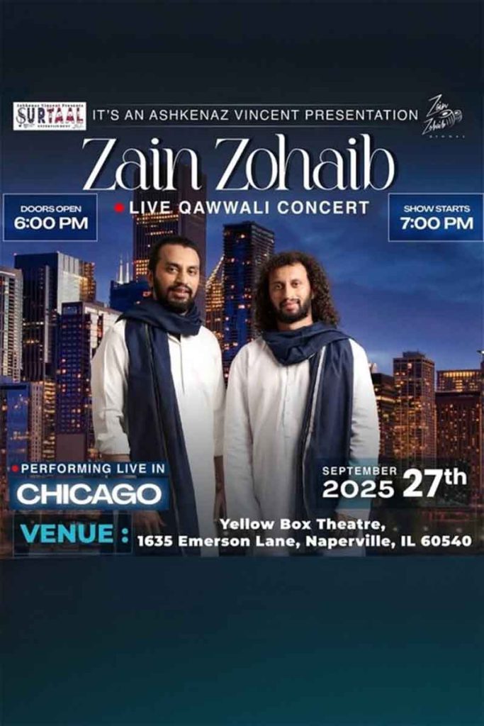 Zain Zohaib Qawwali Mehfil in Chicago 2025