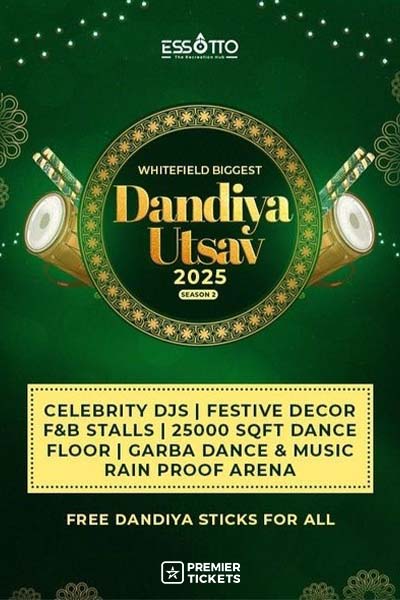 Whitefield Biggest dandiya Utsav 2025