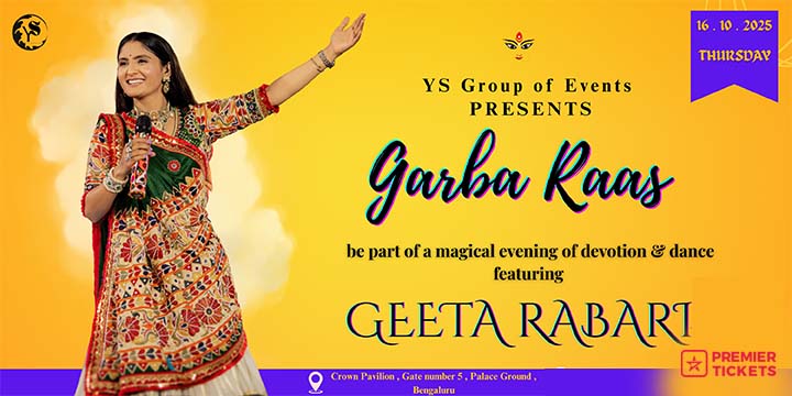 Garba Raas with Geeta Rabari - Bengaluru