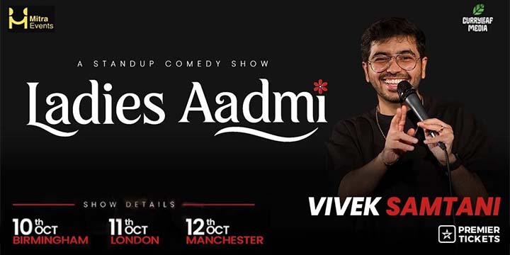 Ladies Aadmi - Vivek Samtani- Wembley Ladies Aadmi - Vivek Samtani- Wembley