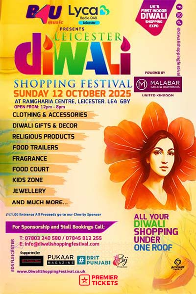 Diwali Shopping Festival : Leicester 2025
