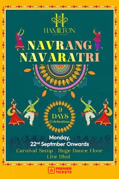 Navrang Navratri 2.0 in WhiteField at Hamilton