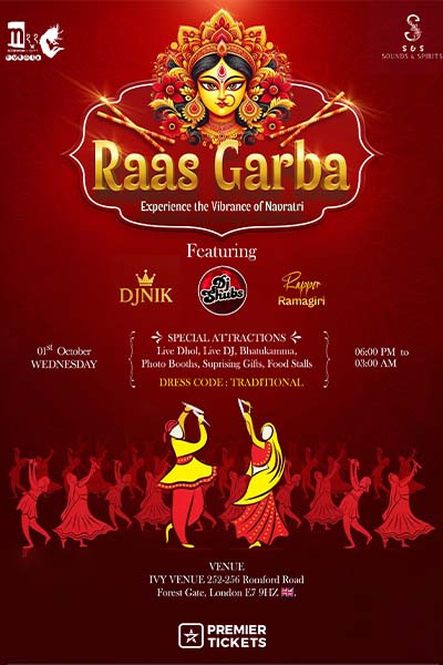 RAAS GARBA 2025 - London