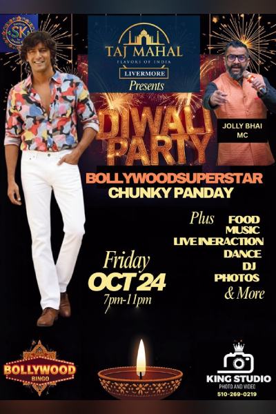 Diwali Party with Chunky Panday in Bay Area 2025 Diwali Party with Chunky Panday in Bay Area 2025