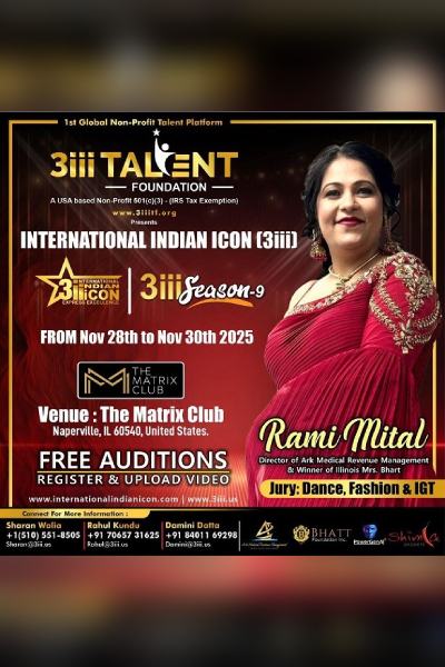 International Indian Icon - 3iii 2025 Season-9