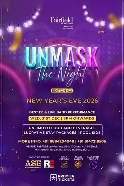 UNMASK THE NIGHT – Edition 4 – New Years Eve 2026