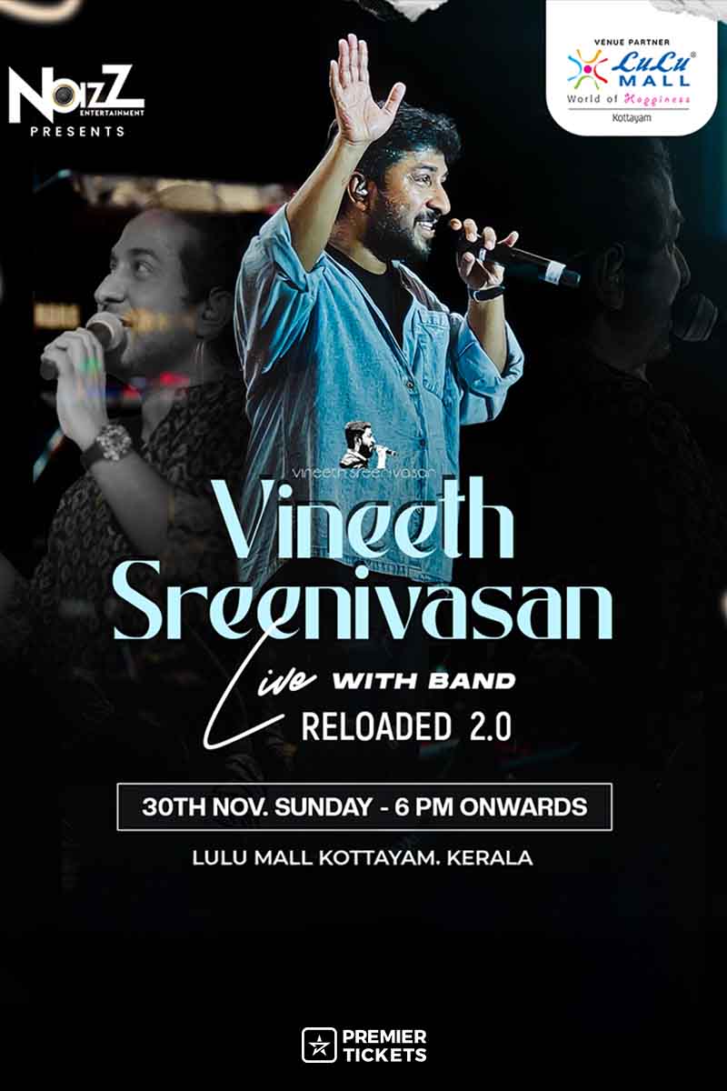 Vineeth Sreenivasan Live in Kottayam