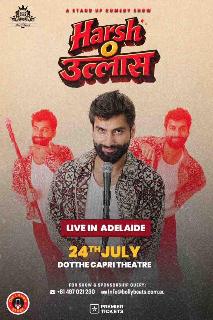 Harsh Gujral Live in Adelaide - 2026