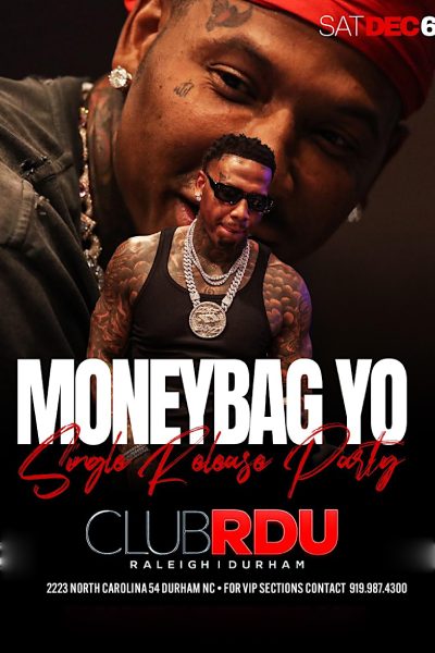 Moneybagg at CLUB RDU 2025