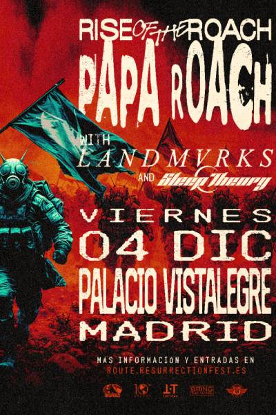 Papa Roach Madrid 2026