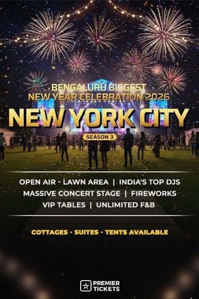 NEW YEAR Party 2026 – Biggest Open Air – Lawn Area