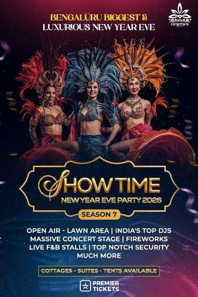 NEW YEAR PARTY – SHOWTIME 2026