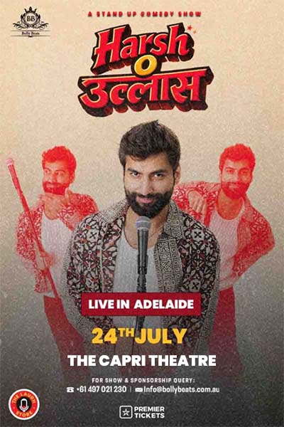 Harsh Gujral Live in Adelaide - 2026