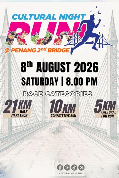 Cultural Night Run @ 2nd Penang Bridge 2026