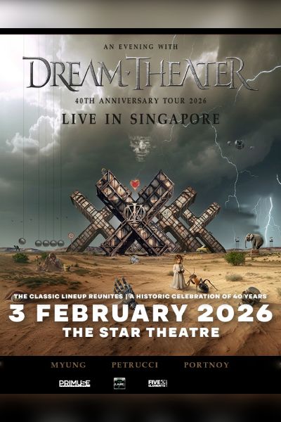 Dream Theater Live in Singapore 2026