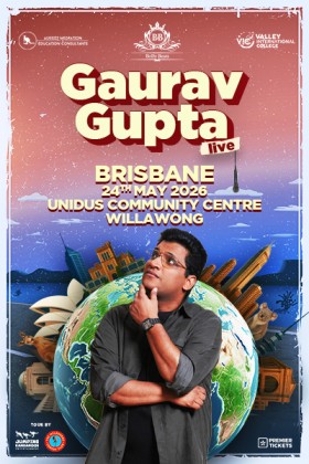 Standup Comedy by Gaurav Gupta Live in Brisbane - 2026