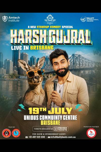 Harsh Gujral Live in Brisbane - 2026