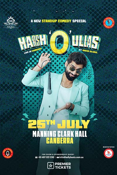Harsh Gujral Live in Canberra - 2026