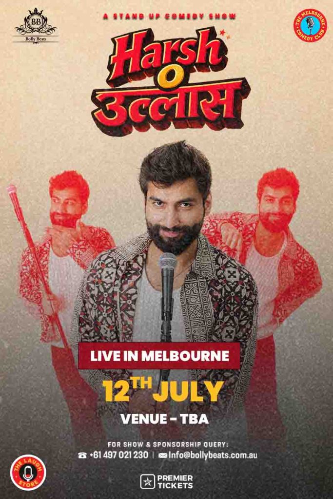 Harsh Gujral Live in Melbourne 2026