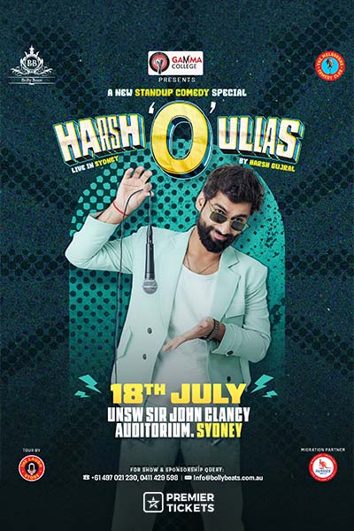Harsh Gujral Live in Sydney 2026