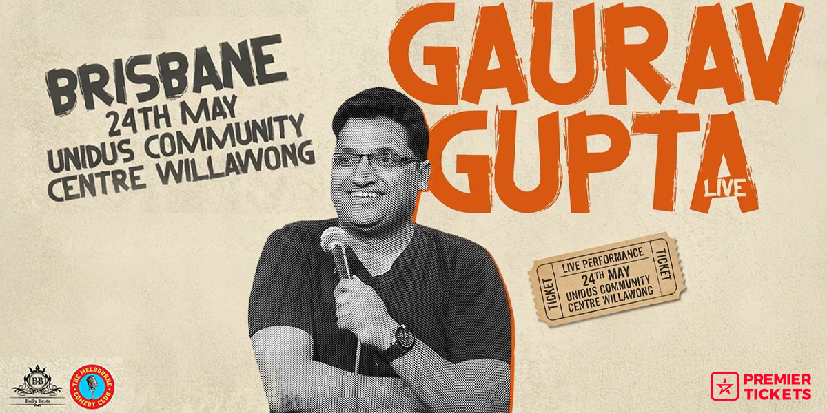 Standup Comedy by Gaurav Gupta Live in Brisbane - 2026