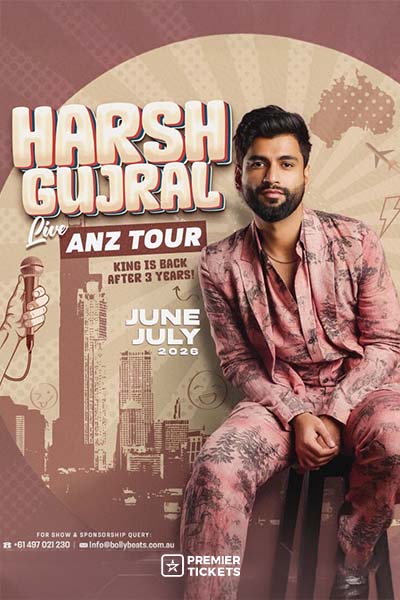 Standup Comedy by Harsh Gujaral in Christchurch 2026