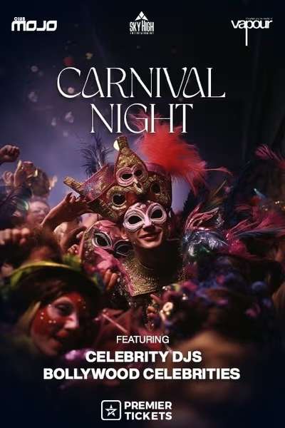 The carnival Saturdays Nights Vapour Indiranagar