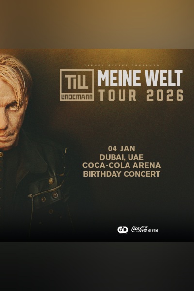 Till Lindemann - Meine Welt Tour 2026 Till Lindemann - Meine Welt Tour 2026