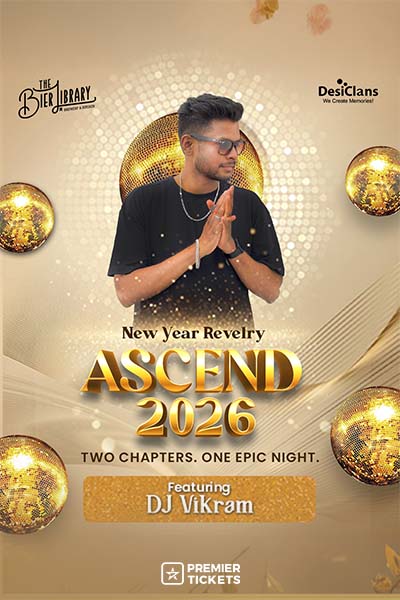 Ascend 2026 – New Year’s Eve at The Bier Library: Koramangala