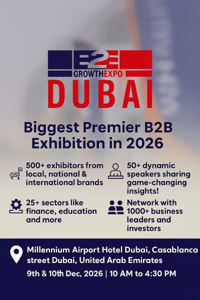 Dubai B2B Growth Expo 2026 Dubai B2B Growth Expo 2026