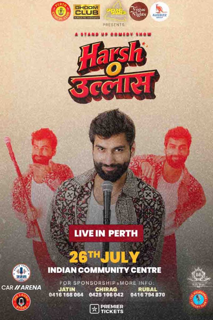 Harsh Gujral Live in Perth - 2026