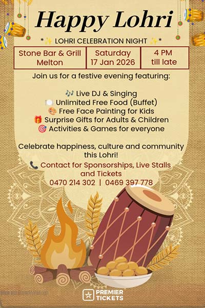 LOHRI CELEBRATION NIGHT 2026 - MELBOURNE