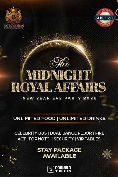 The Midnight Royal Affairs 2026 – New Year Party
