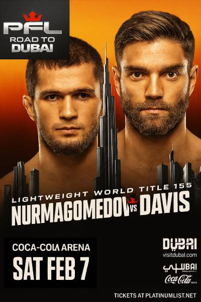 PFL Road To Dubai - Nurmagomedov vs Davis in Dubai