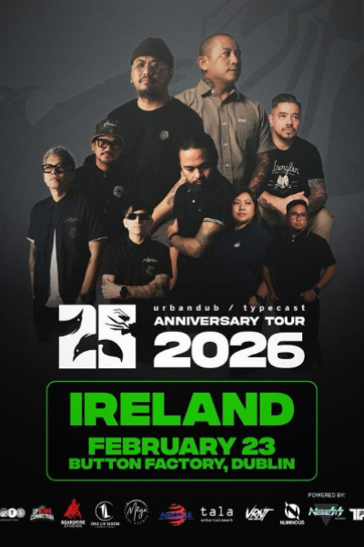 Urbandub X Typecast 25th Anniversary Tour 2026