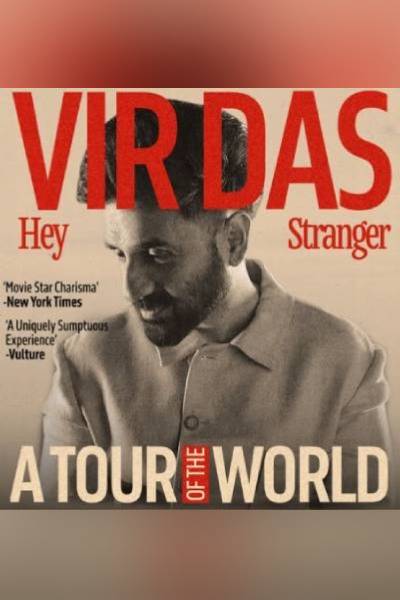 Vir Das: Hey Stranger Tour to America on 7th Mar 2026 Vir Das: Hey Stranger Tour to America on 7th Mar 2026