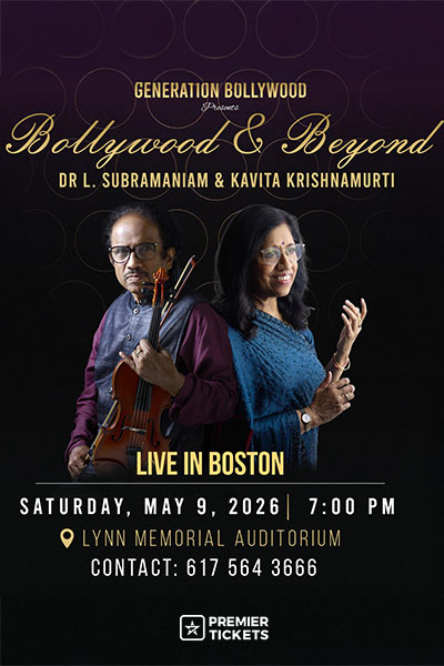 Bollywood & Beyond with Kavita Krishnamurti & Dr L Subramaniam  - 2026