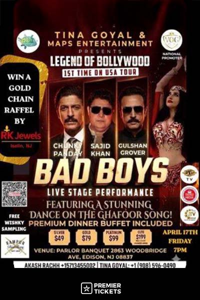 Bad Boys (Chunky Pandey and Gulshan Grover) Live in New Jersey - 2026
