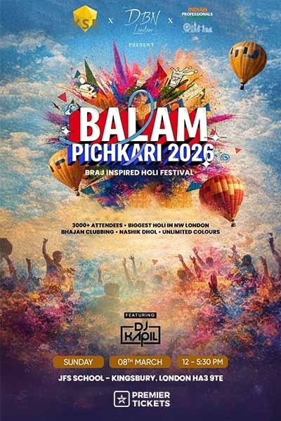 Balam Pickhari 2026 - Colour Fest- Kingsbury