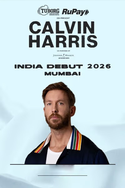 Calvin Harris India Tour 2026 | Mumbai
