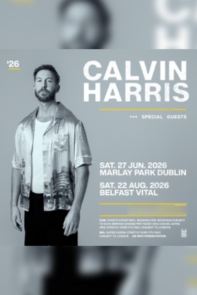 Calvin Harris Live in Belfast 2026