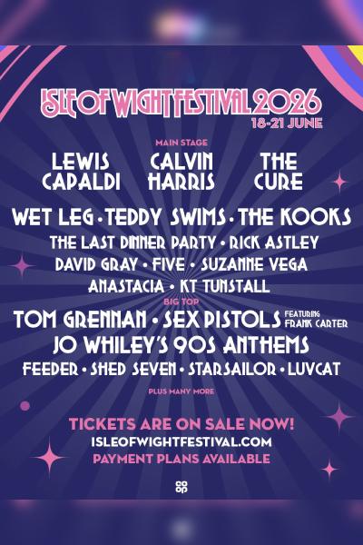 Calvin Harris Live in Newport 2026