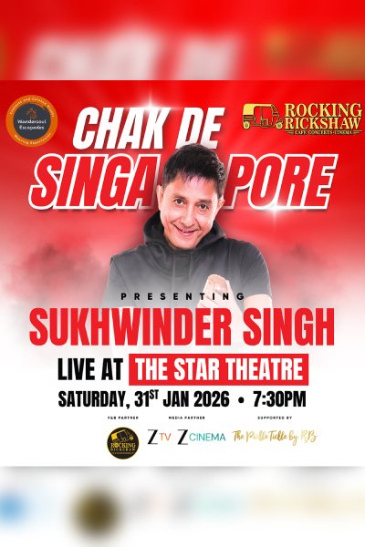 Chak De Singapore | Sukhwinder Singh Live in Concert 2026