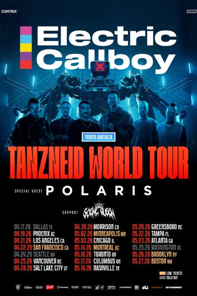 ELECTRIC CALLBOY – TANZNEID WORLD TOUR 2026 | Toronto 16th May