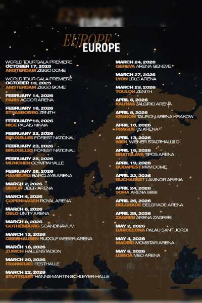 Eros Ramazzotti: Una Storia Importante World Tour 2026 | Decines Charpieu 27 Mar