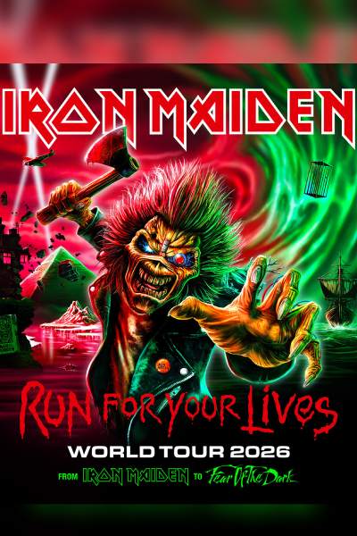 Iron Maiden: Run For Your Lives World Tour | 10 Jun 2026
