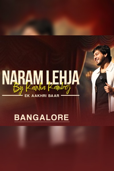 Kanha Kamboj LIVE in Bengaluru - India Tour 2026 ft. “Naram Lehja by Kanha Kamboj”