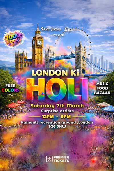 LONDON KI HOLI 2026 - Ilford